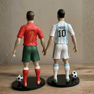 FIFA Football Legends | Lionel Messi & Cristiano Ronaldo Premium Figures