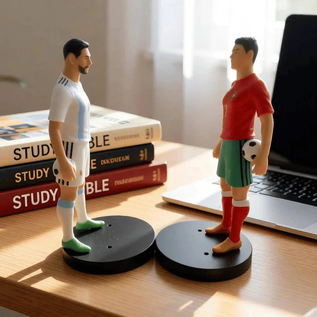 FIFA Football Legends | Lionel Messi & Cristiano Ronaldo Premium Figures