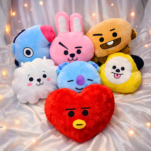 BT21 Character Pillow | Soft K-Pop Collectible Cushion