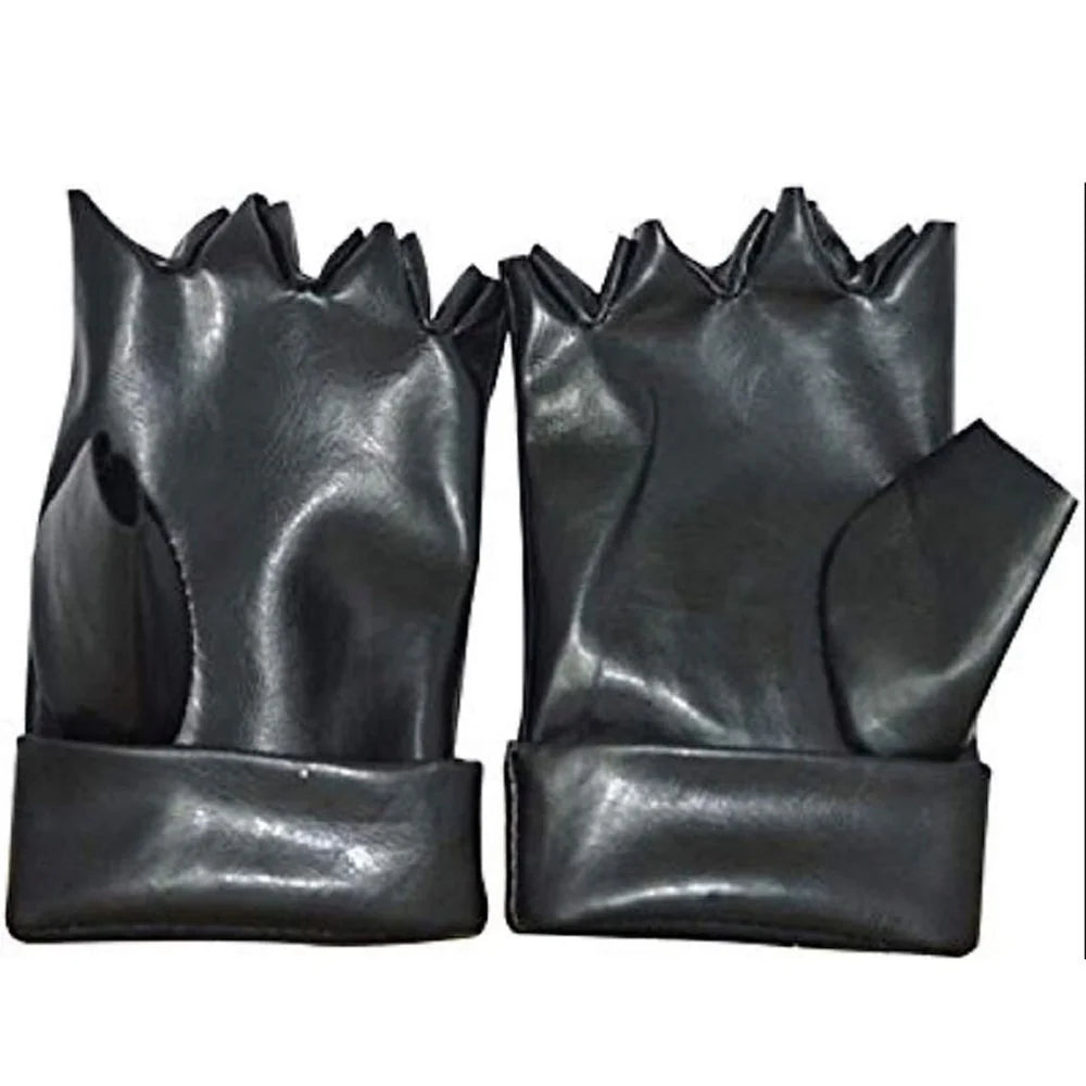 Kakashi Hatake Leather Gloves | Realistic Cosplay Glove for Anime Fans
