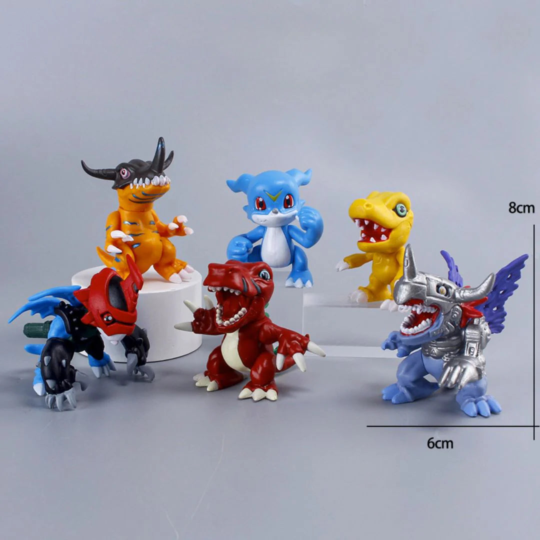 Digimon Mini Figures | Premium Digimon Adventure PVC Collectible