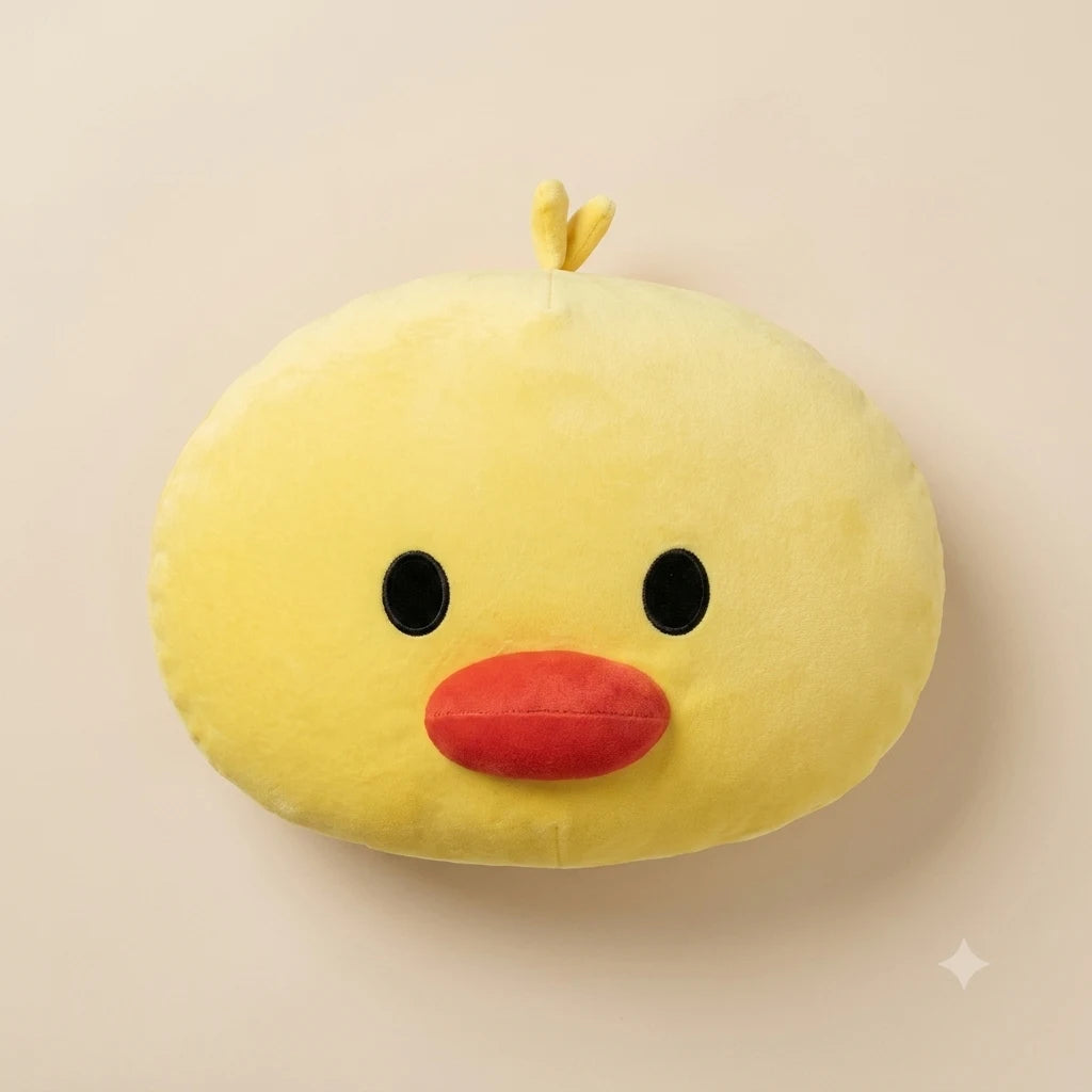 Duck Plush Pillow | Ultra-Soft Kawaii Plush Cushion