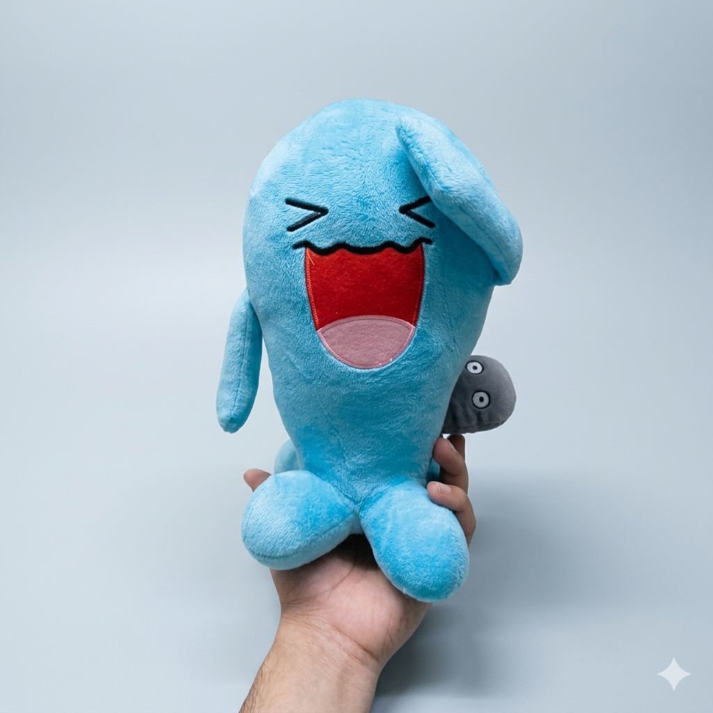 Wobbuffet Plush Toy | Original Pokémon Merchandise India