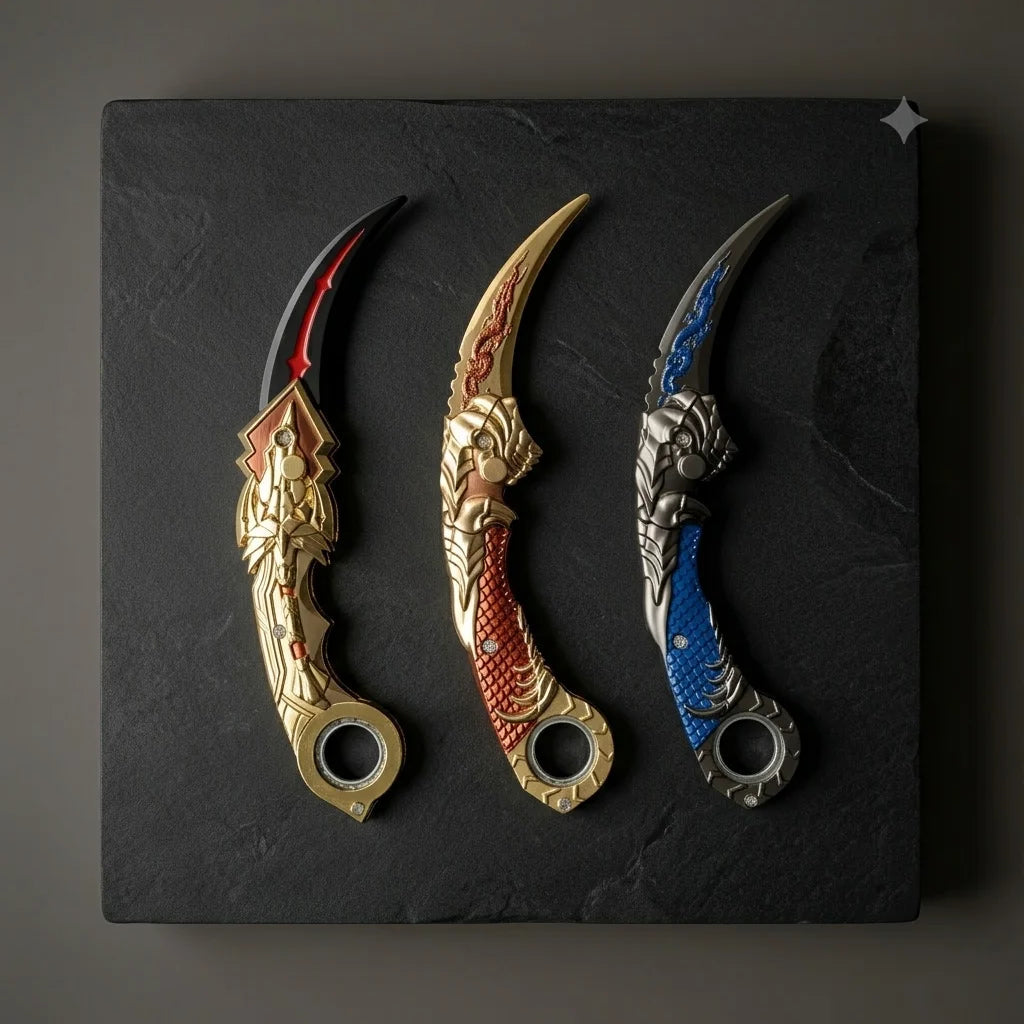 Karambit Spinner | Foldable Spinner | Kerambit