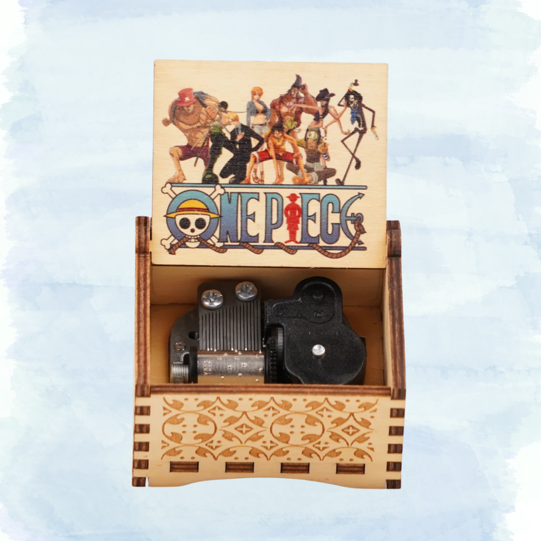 One Piece Wooden Music Box