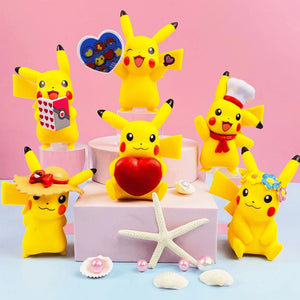 Pikachu Happy Mini Figures | Pokémon Collectible