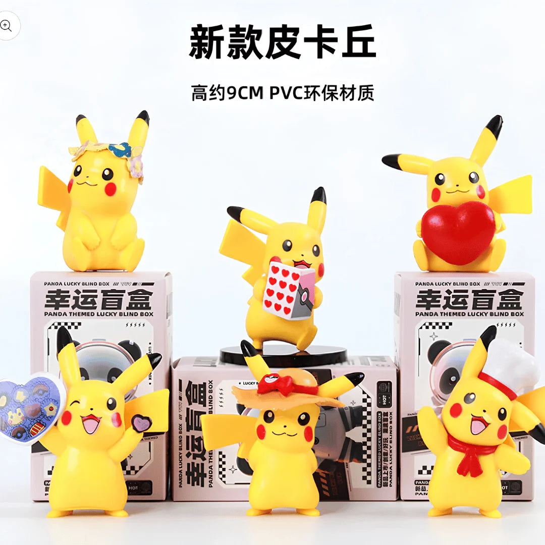 Pikachu Happy Mini Figures | Pokémon Collectible