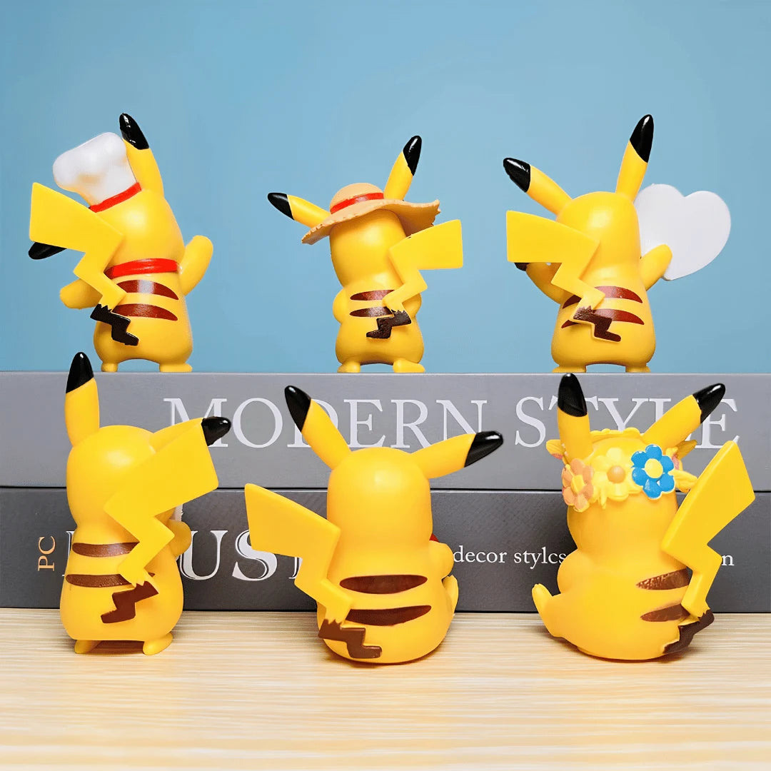 Pikachu Happy Mini Figures | Pokémon Collectible