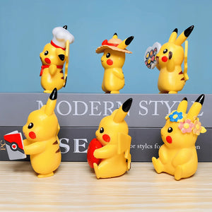 Pikachu Happy Mini Figures | Pokémon Collectible