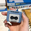 Retro Tape Recorder Keychain with Sound | Mini Audio Recorder Bag Charm