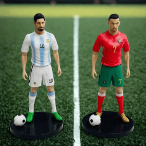 FIFA Football Legends | Lionel Messi & Cristiano Ronaldo Premium Figures