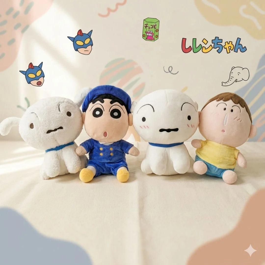 Shin-chan and Sheero Soft Plush | Original Merchandise