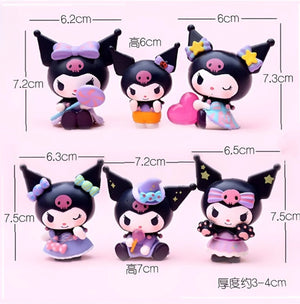 Kuromi Gothic Mini Figures | Kawaii Collectibles
