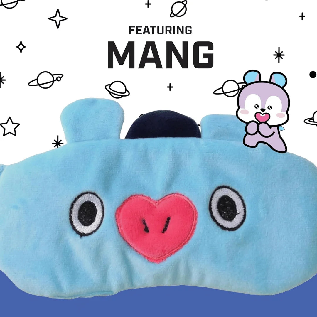 BT21 Sleep Eye Mask | Soft Travel & Sleeping Eye Cover