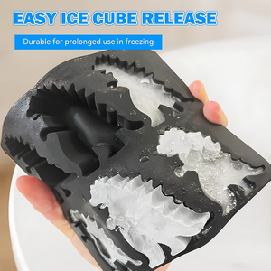 Godzilla Ice Cube Mold | 3D Silicone Freezer Tray