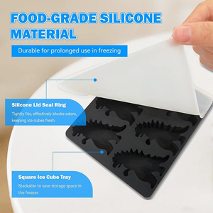Godzilla Ice Cube Mold | 3D Silicone Freezer Tray