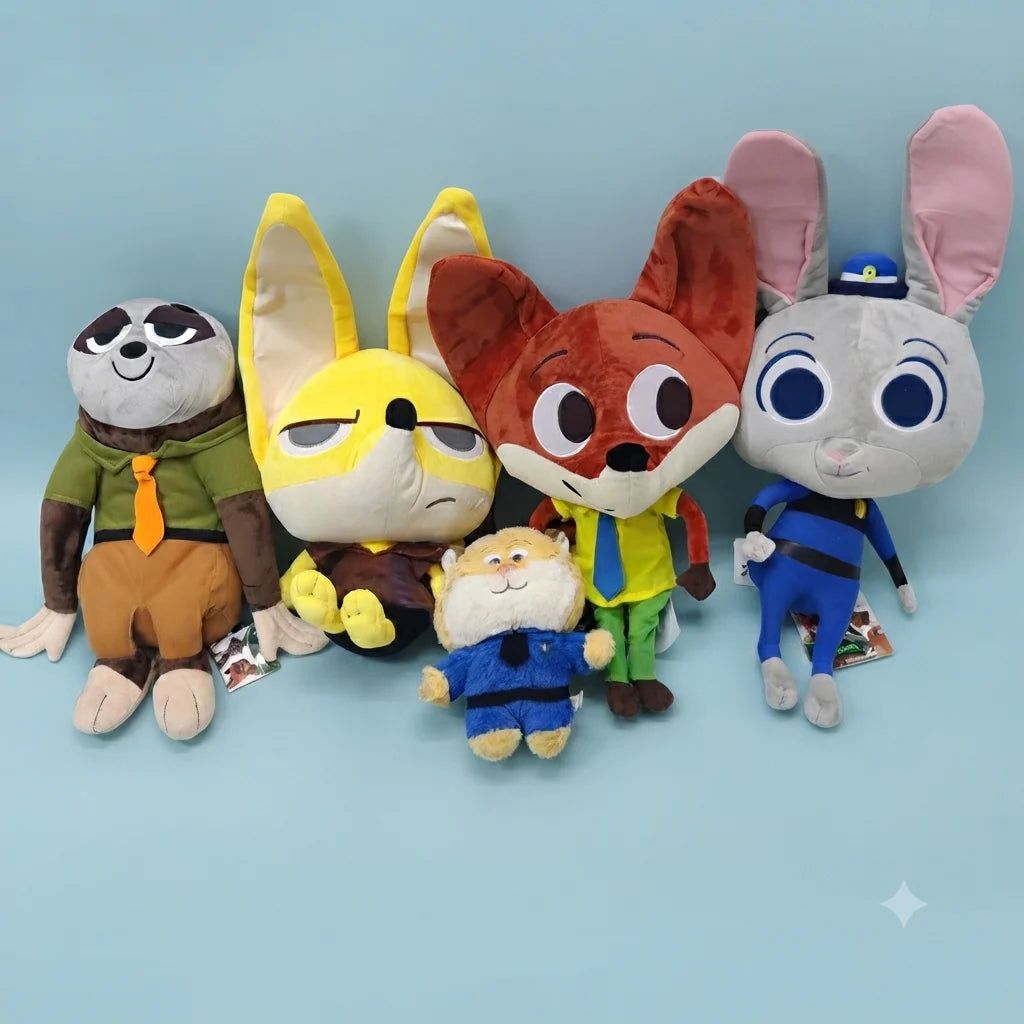 Disney Zootopia Plushies | Judy, Nick & Friends Soft Toys Collection
