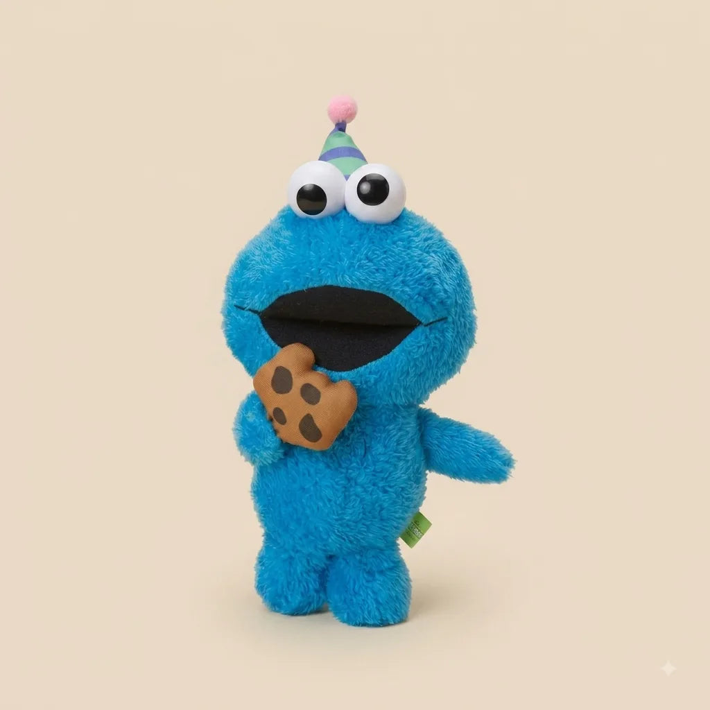 Cookie Monster Plush | Premium Sesame Street Collectible