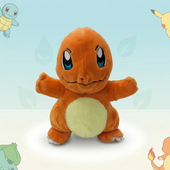Bulbasaur, Charmander & Squirtle Plushies | Kanto Original Pokémon