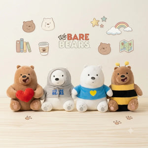 We Bare Bears Plush | Original Grizz & Ice Bear Plush