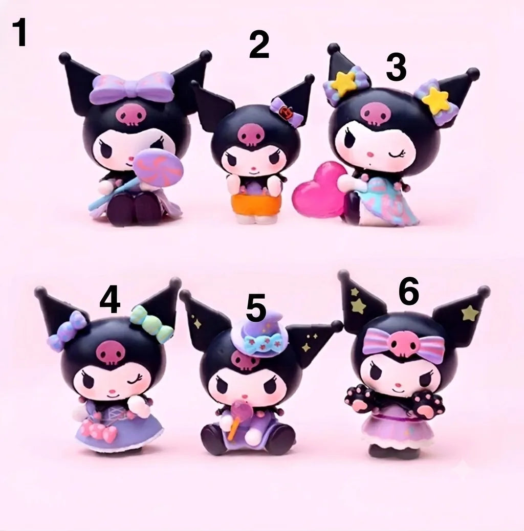 Kuromi Gothic Mini Figures | Kawaii Collectibles