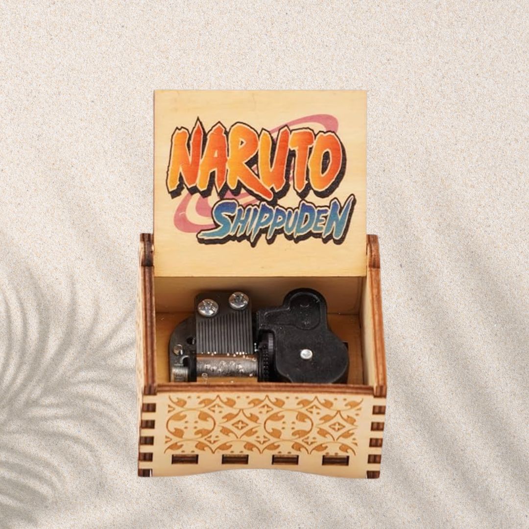 Naruto Wooden Music Box