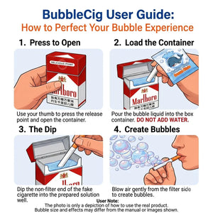 Cigarette Bubble Maker | Fun Party Toy